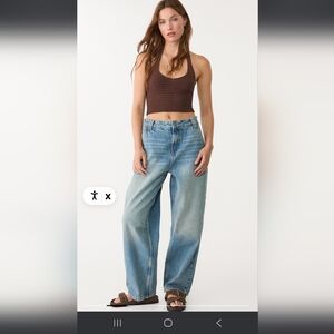 Stradivarius D89 Barrel baggy loose fit jeans